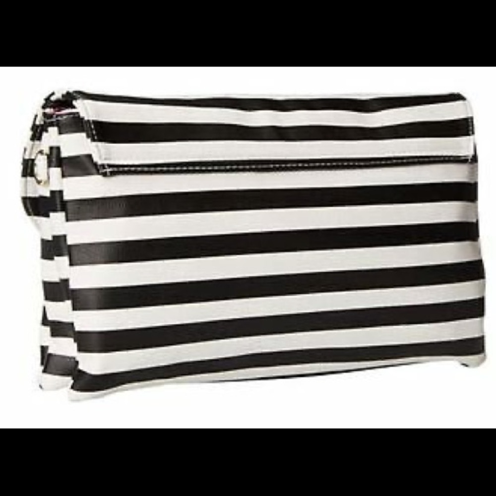 Betsey Johnson stripped bag shoulder bag - Picture 11 of 13